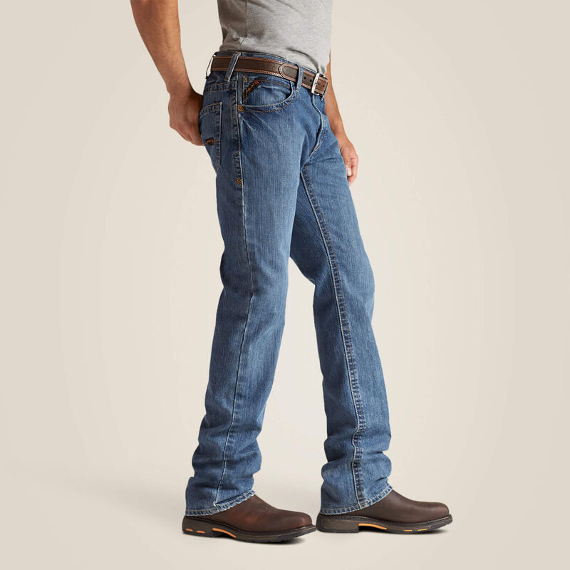 10012552 | FR M4 Relaxed Basic Boot Cut Jean in Flint Blue