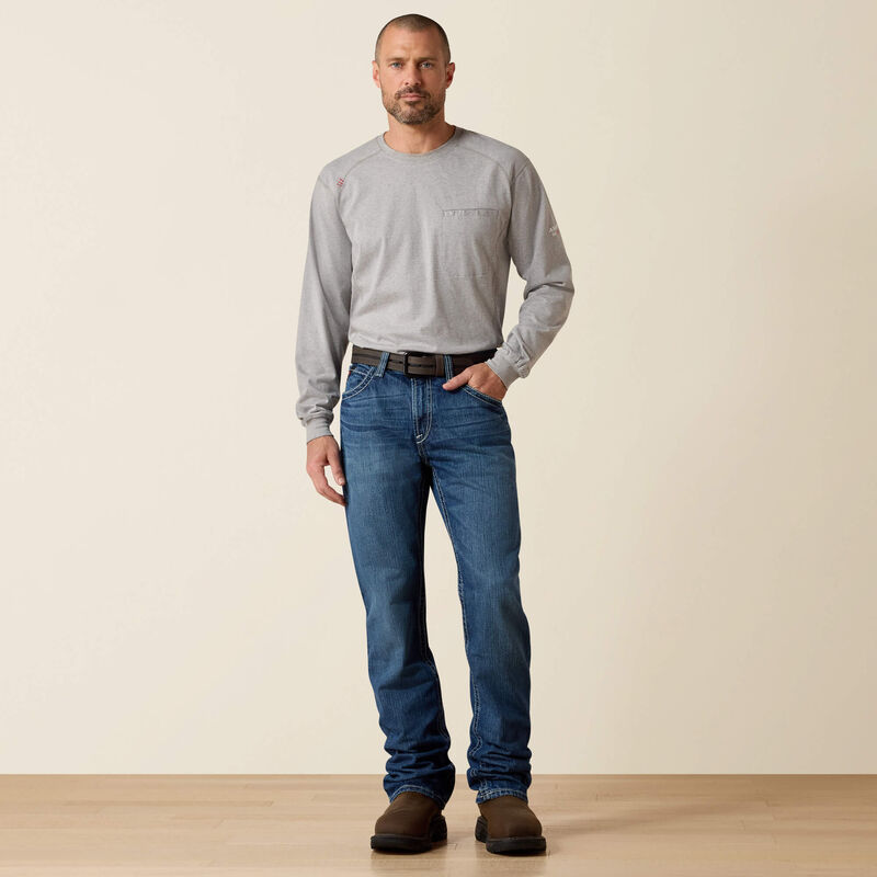 10018365 | FR M4 Relaxed Ridgeline Boot Cut Jean In Glacier