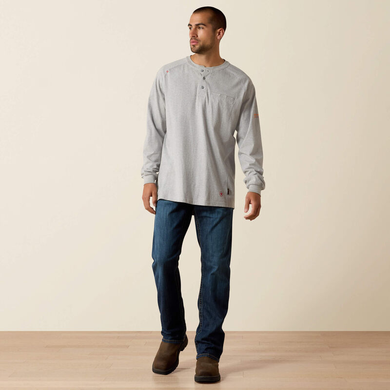 10022599 | FR Air Henley in Silver Fox Heather