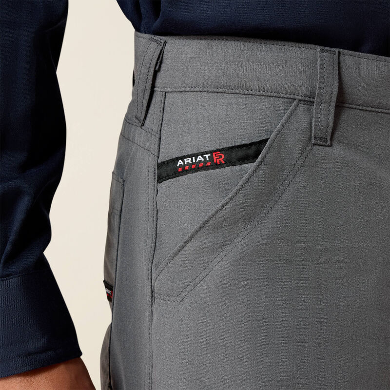 10026002 | FR M4 Relaxed DuraLight Ripstop Boot Cut Pant in Grey