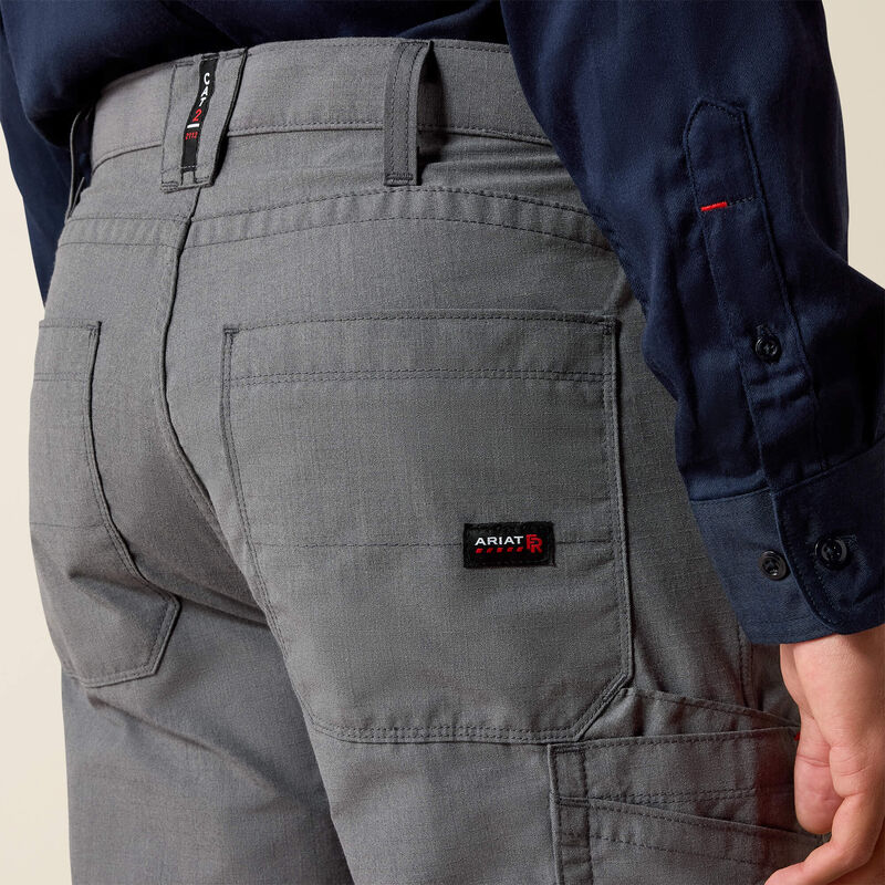 10026002 | FR M4 Relaxed DuraLight Ripstop Boot Cut Pant in Grey