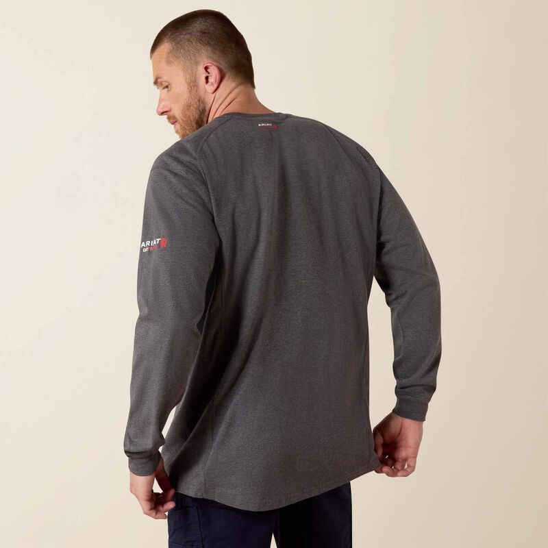 10027889 | FR Air Henley in Charcoal Heather