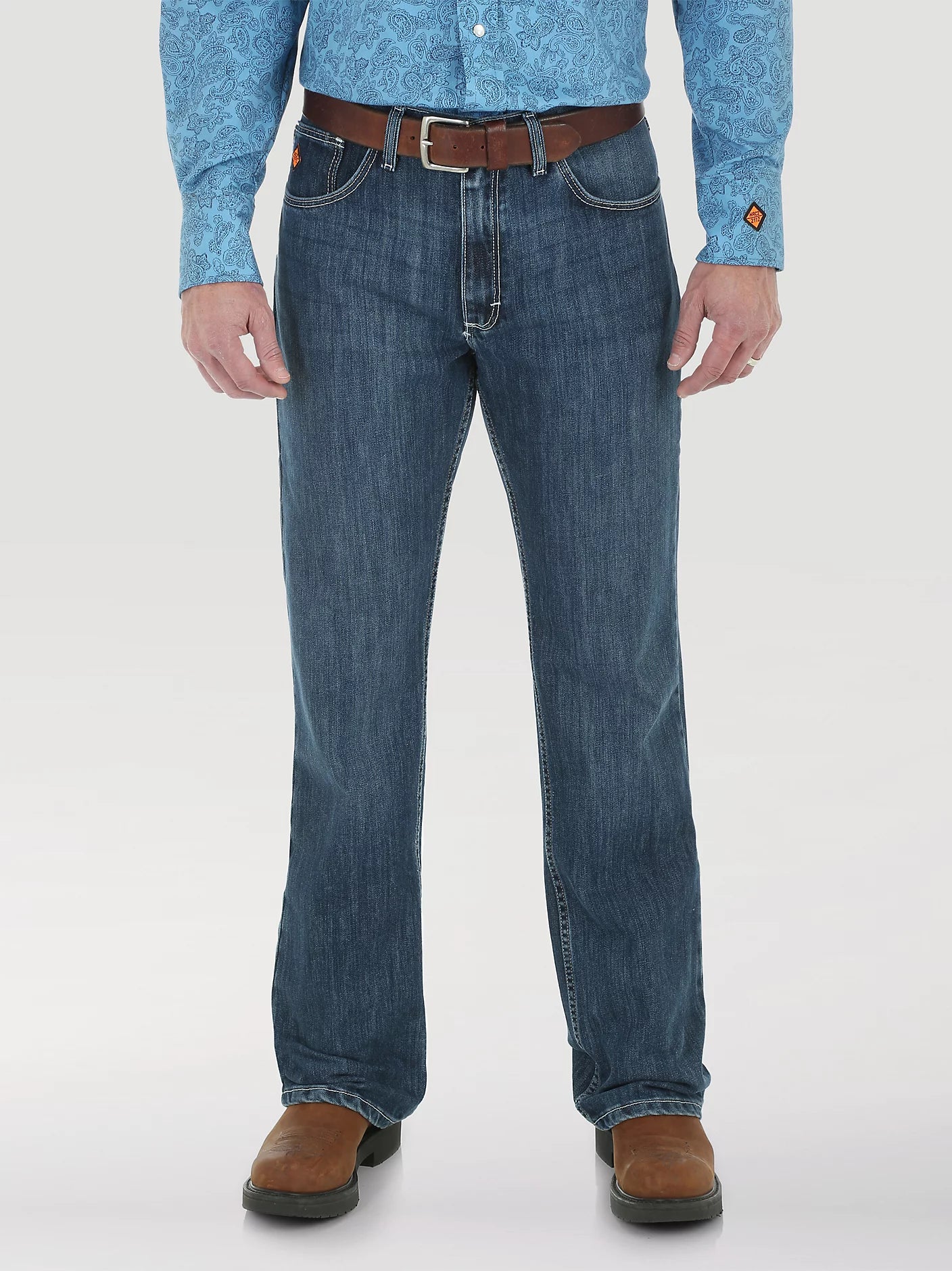 FR42MWM | FR Vintage 20X Boot Cut Jean in Midstone Blue