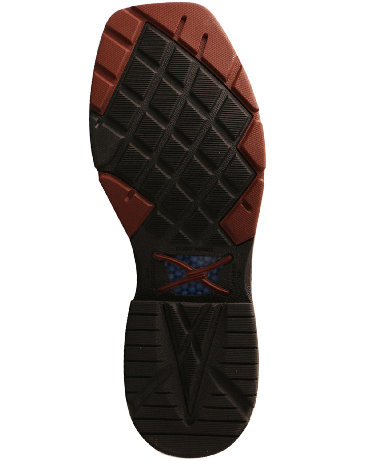 MXB0005 | Barbed Wire Square Toe Western Work Boots