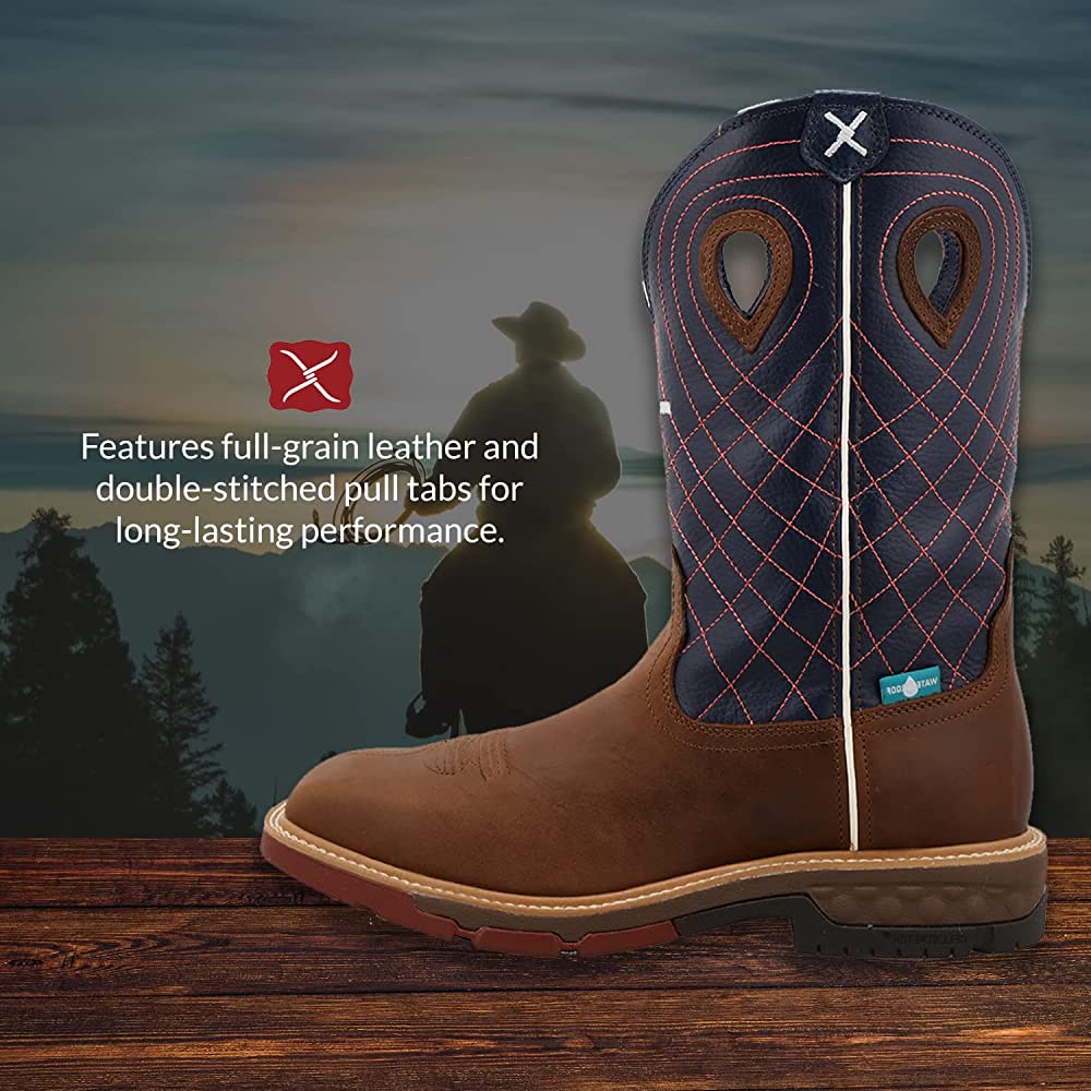 MXBW001 | Waterproof Square Toe Work Boots