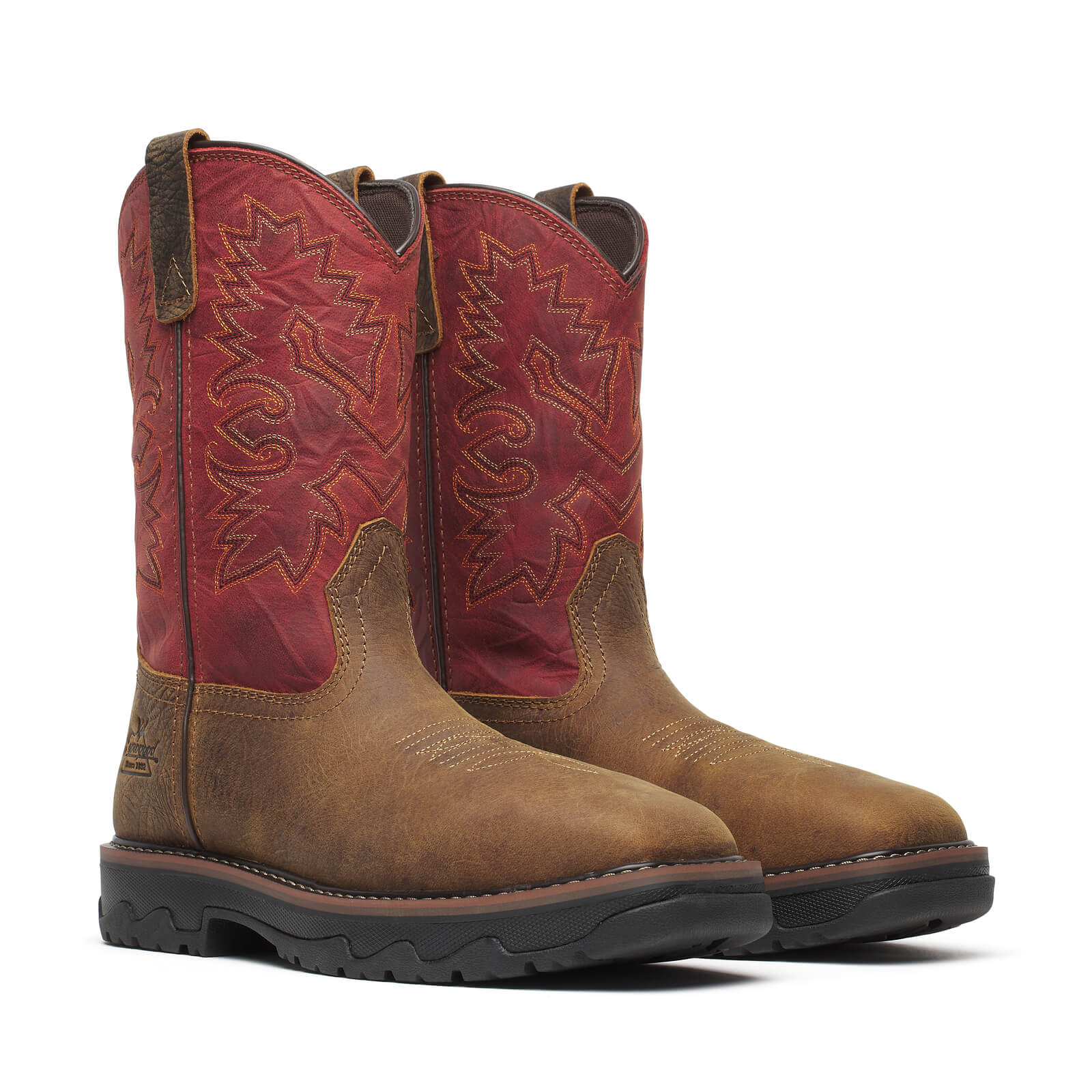 804-4341 | Buffalo Ridge Waterproof Square Nano Toe Wellington Boots