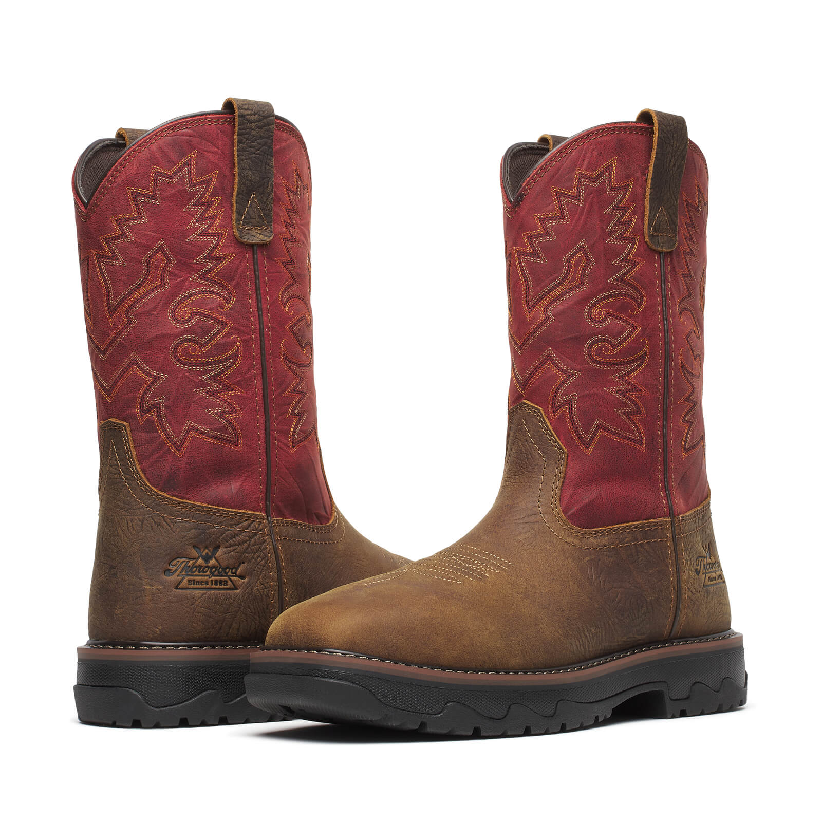 804-4341 | Buffalo Ridge Waterproof Square Nano Toe Wellington Boots