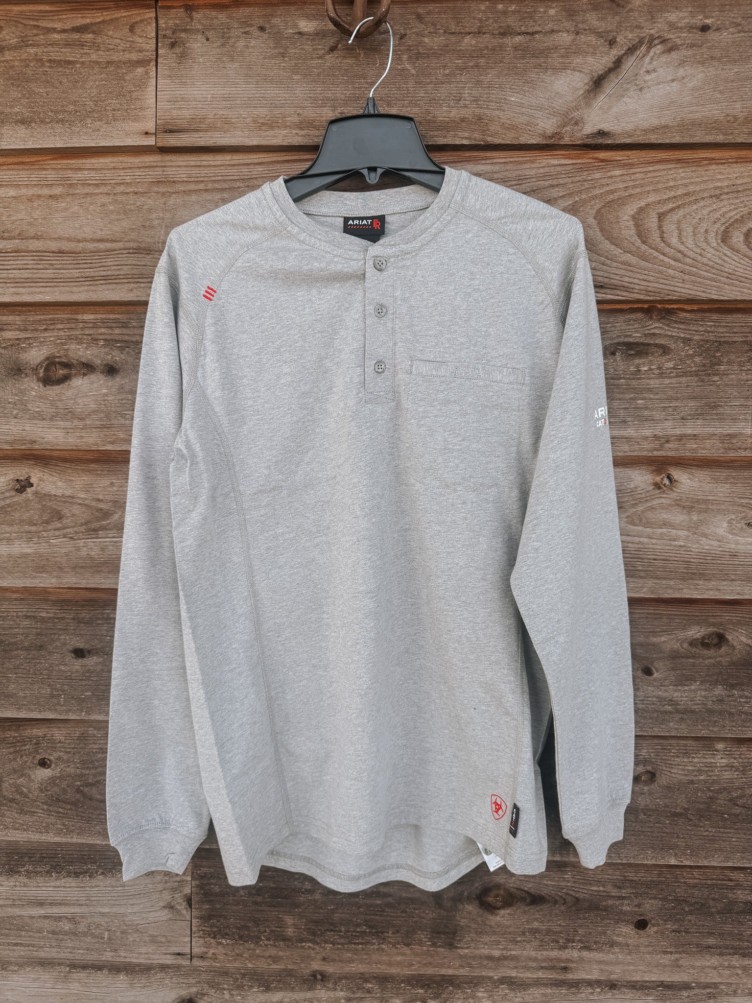 10022599 | FR Air Henley in Silver Fox Heather