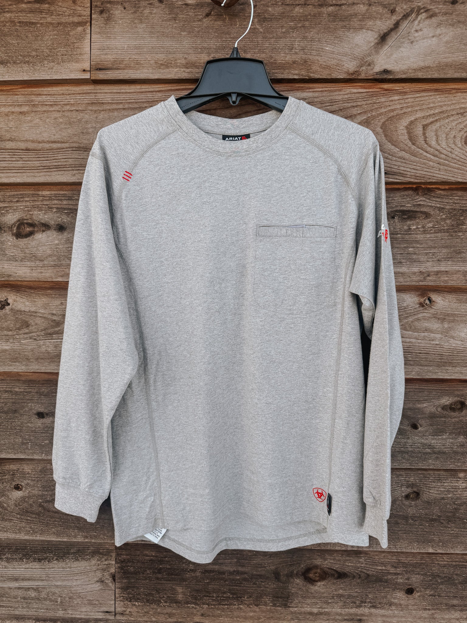 10022329 | FR Air Crew T-Shirt in Silver Fox Heather