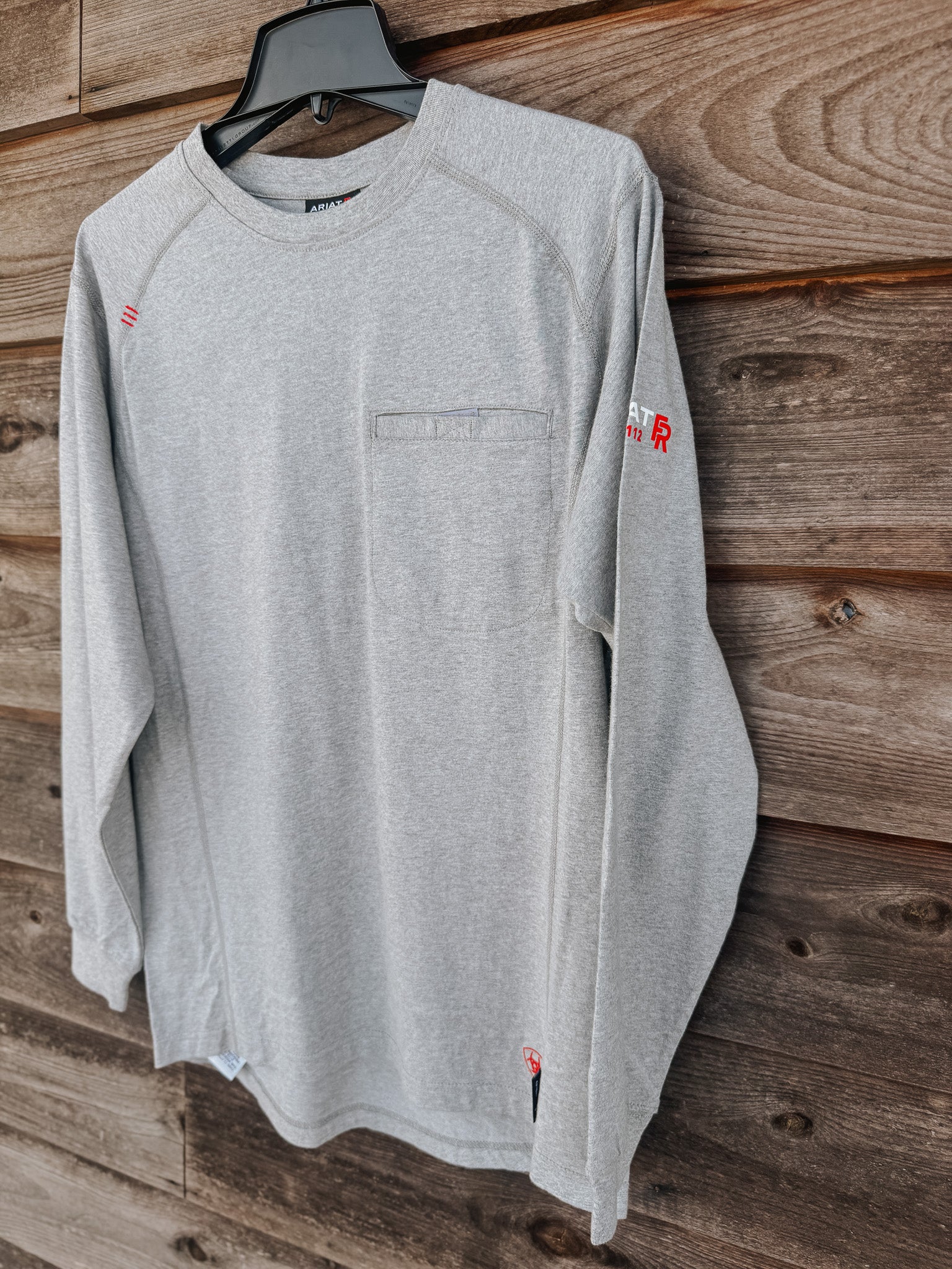 10022329 | FR Air Crew T-Shirt in Silver Fox Heather