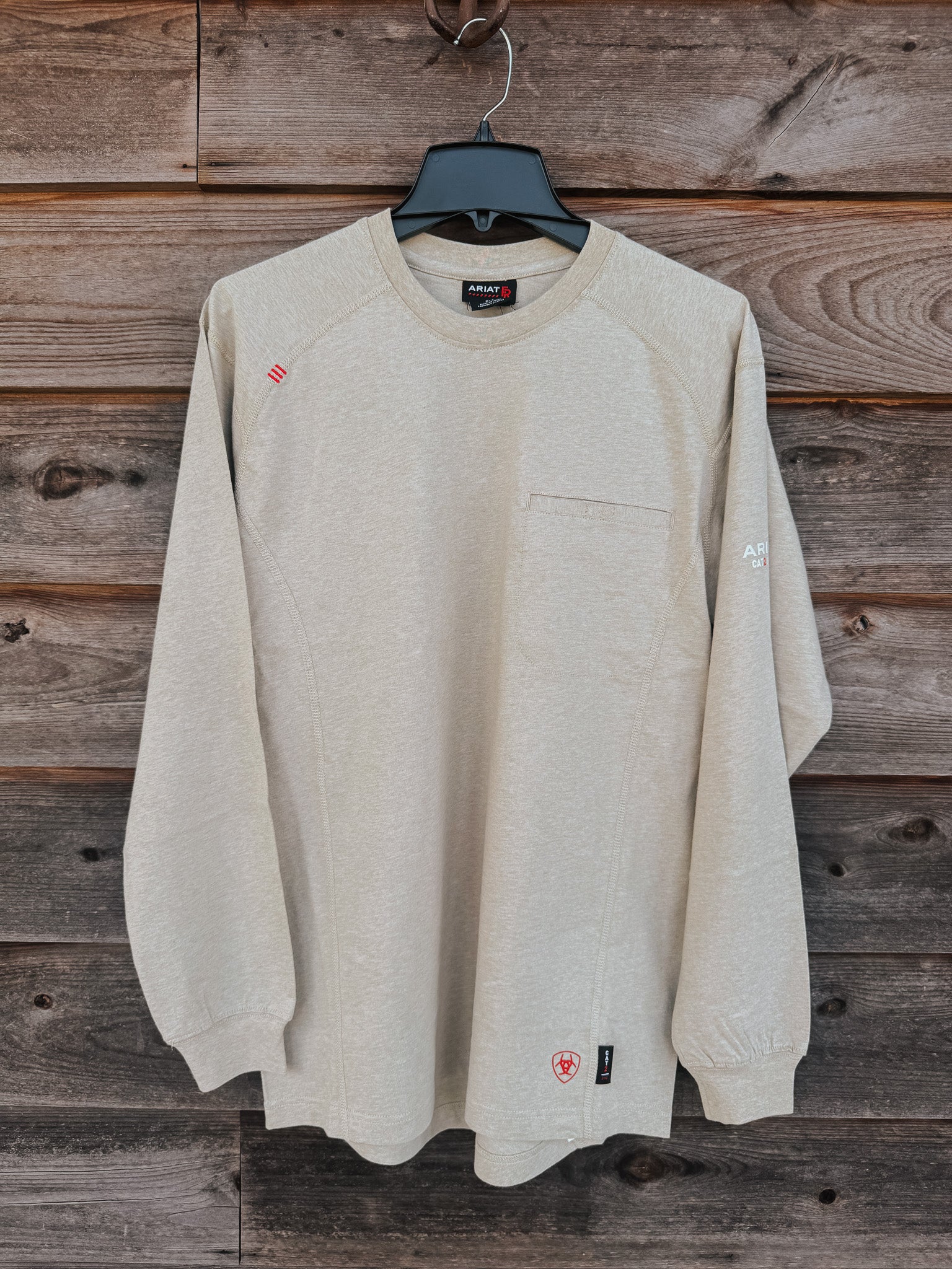 10022328 | FR Air Crew T-Shirt in Sand Heather