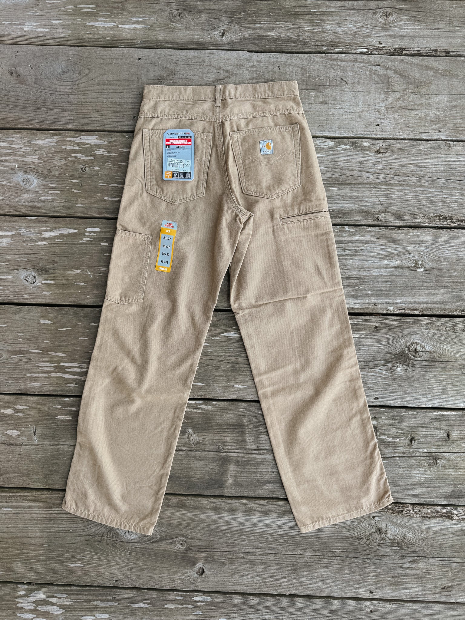 FRB159 | FR Midweight Canvas Loose Fit Pants in Golden Khaki