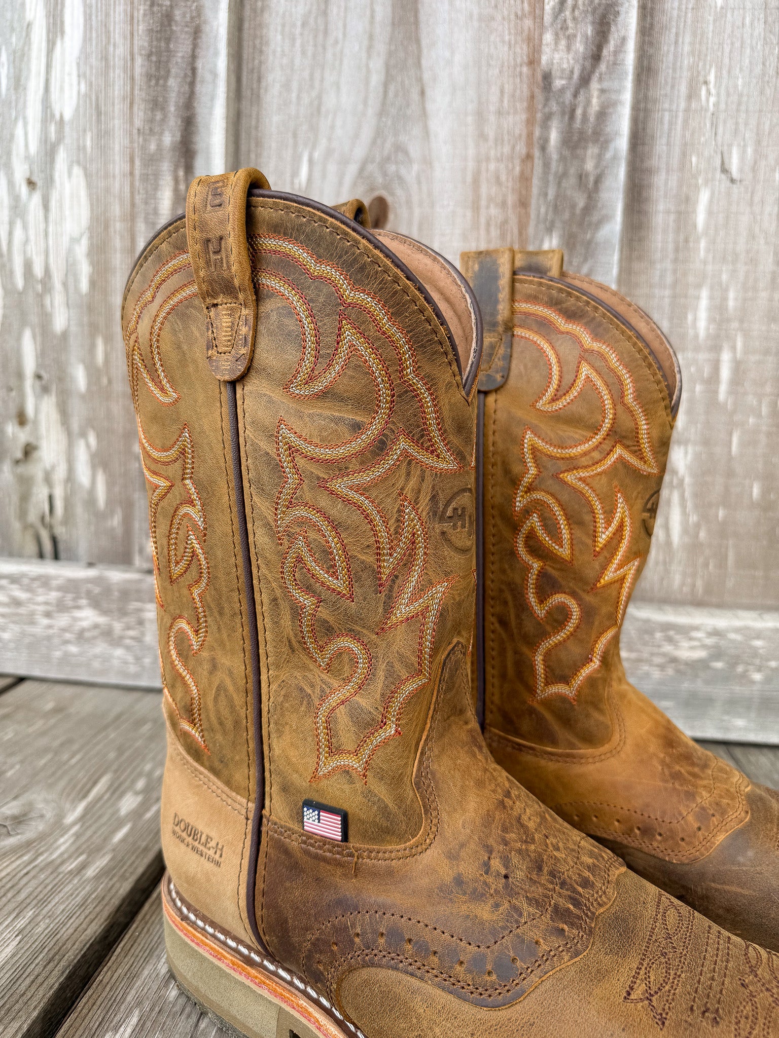 DH3567 | Dwight Square Steel Toe Work Boots