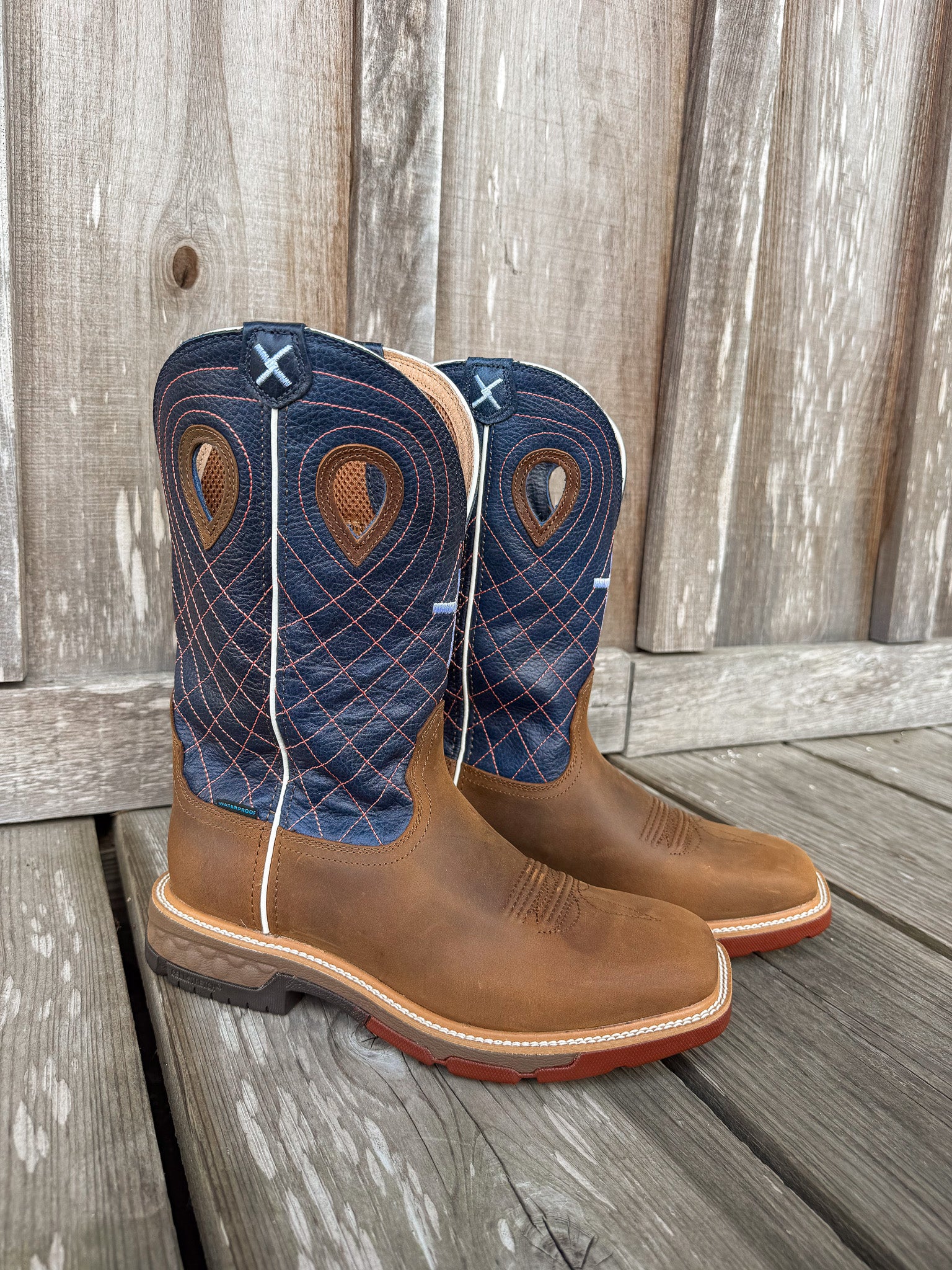 MXBW001 | Waterproof Square Toe Work Boots