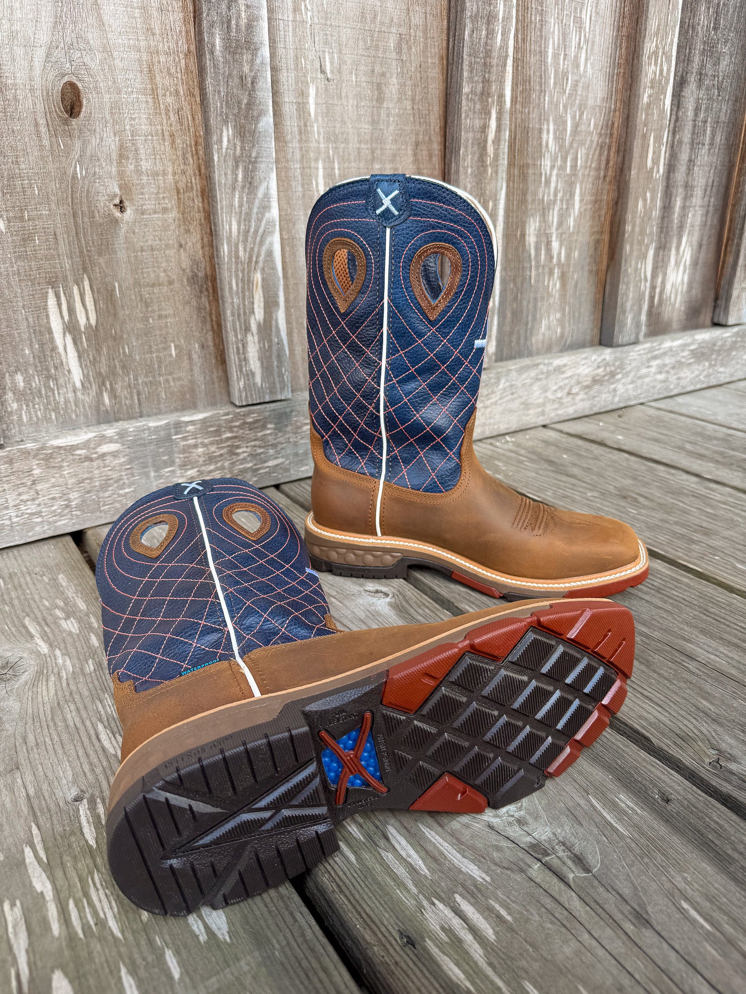 MXBW001 | Waterproof Square Toe Work Boots