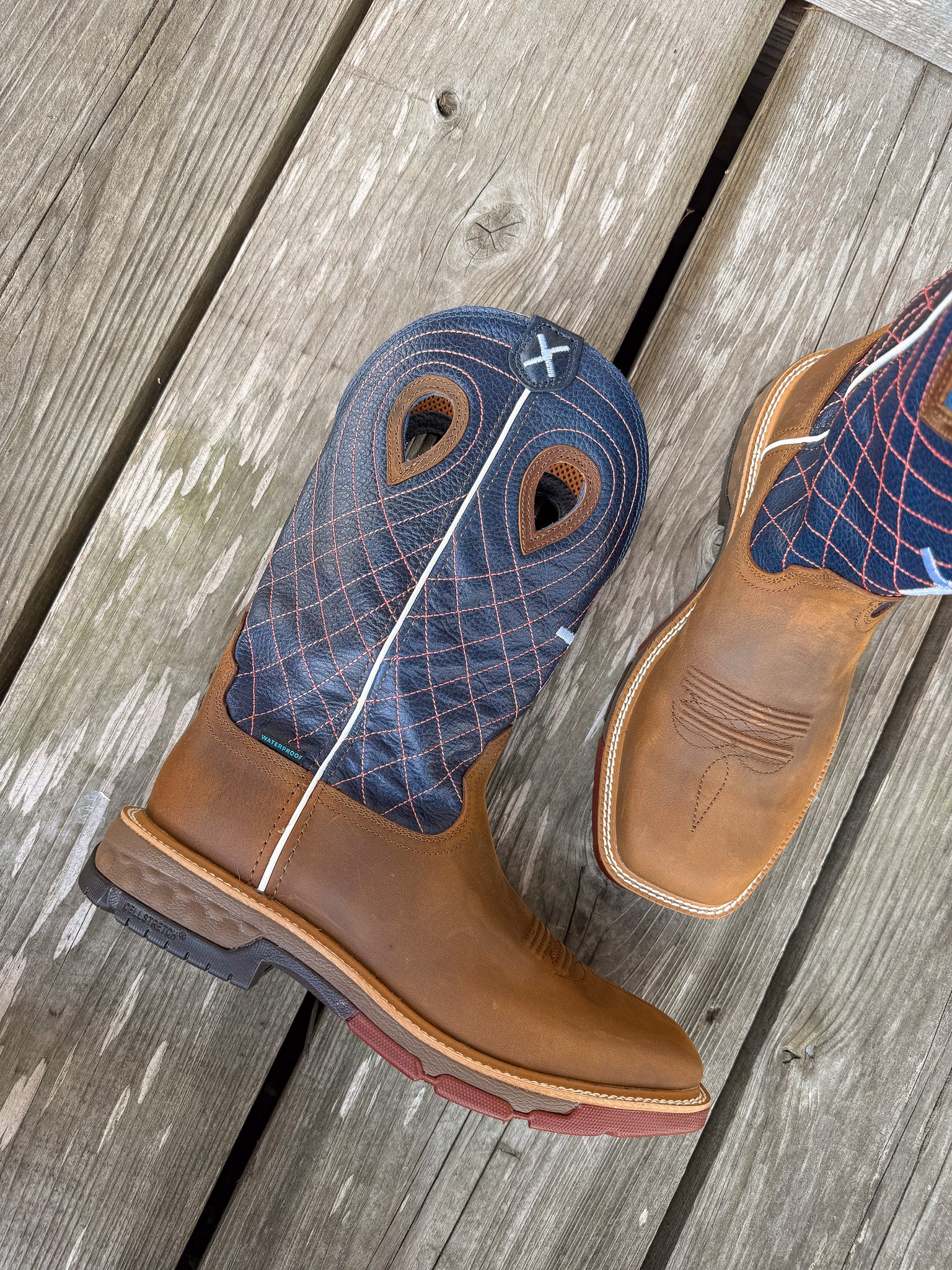 MXBW001 | Waterproof Square Toe Work Boots