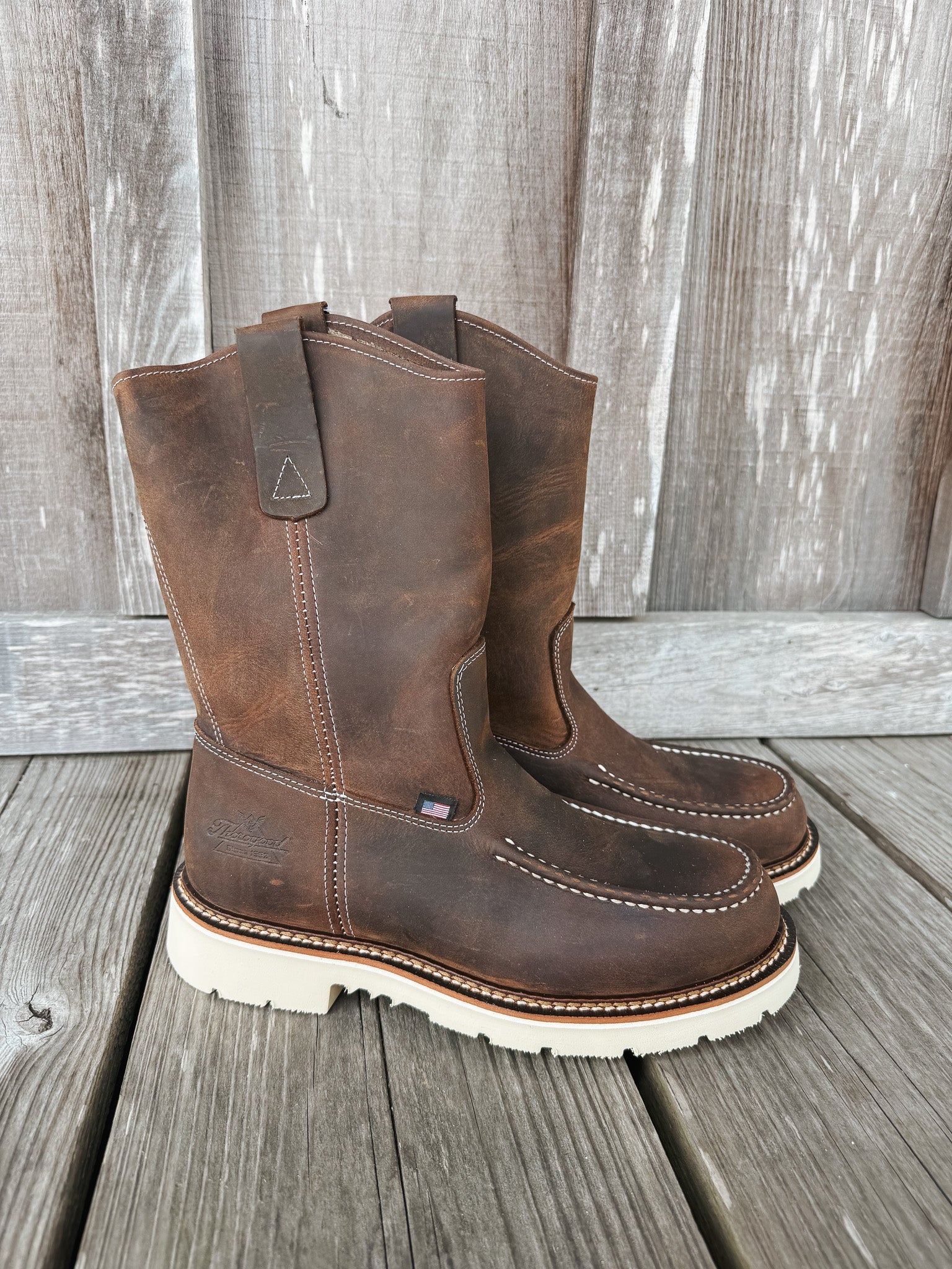 814-3311 | American Heritage Moc Toe Ranch Wellington Work Boots