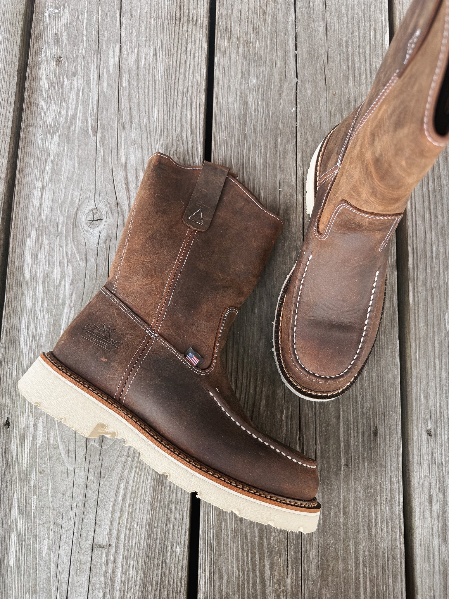 814-3311 | American Heritage Moc Toe Ranch Wellington Work Boots