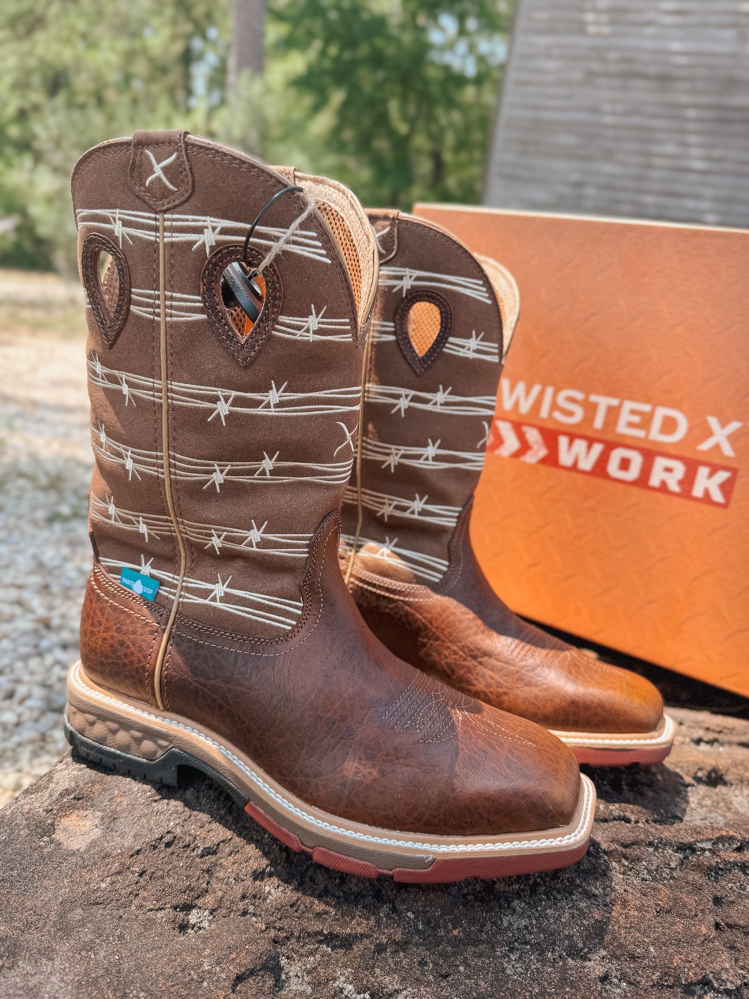 MXBAW05 | Waterproof Square Alloy Toe Work Boot