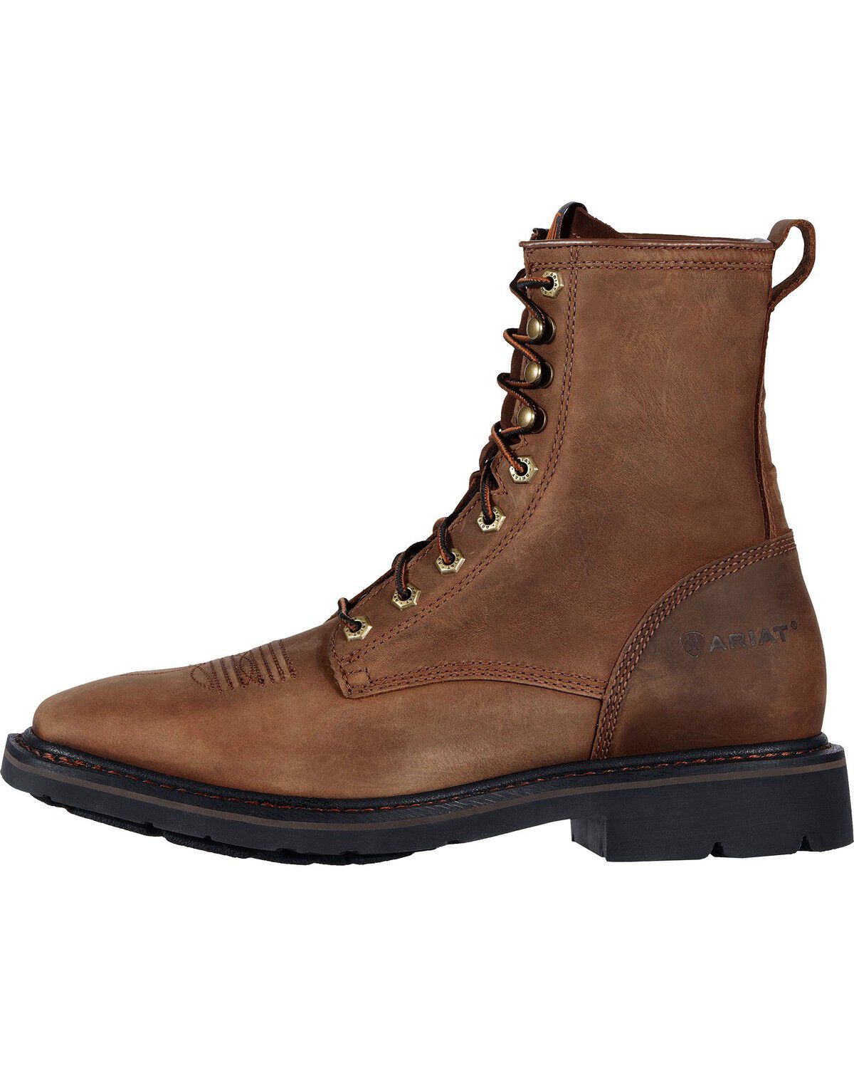 10011916 | Cascade 8" Wide Square Toe Work Boots