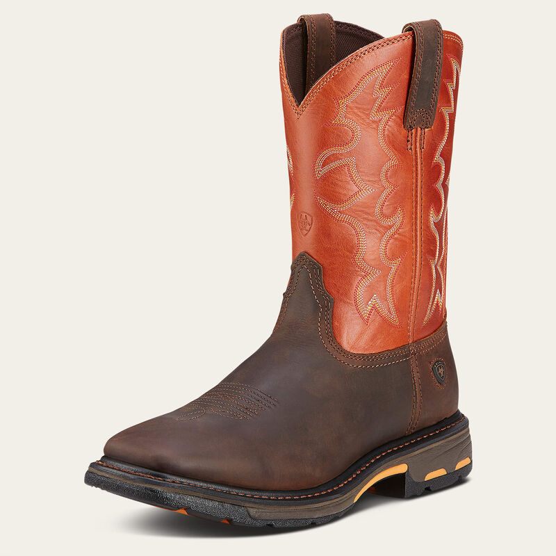 10005888 | WorkHog Wide Square Toe Work Boots