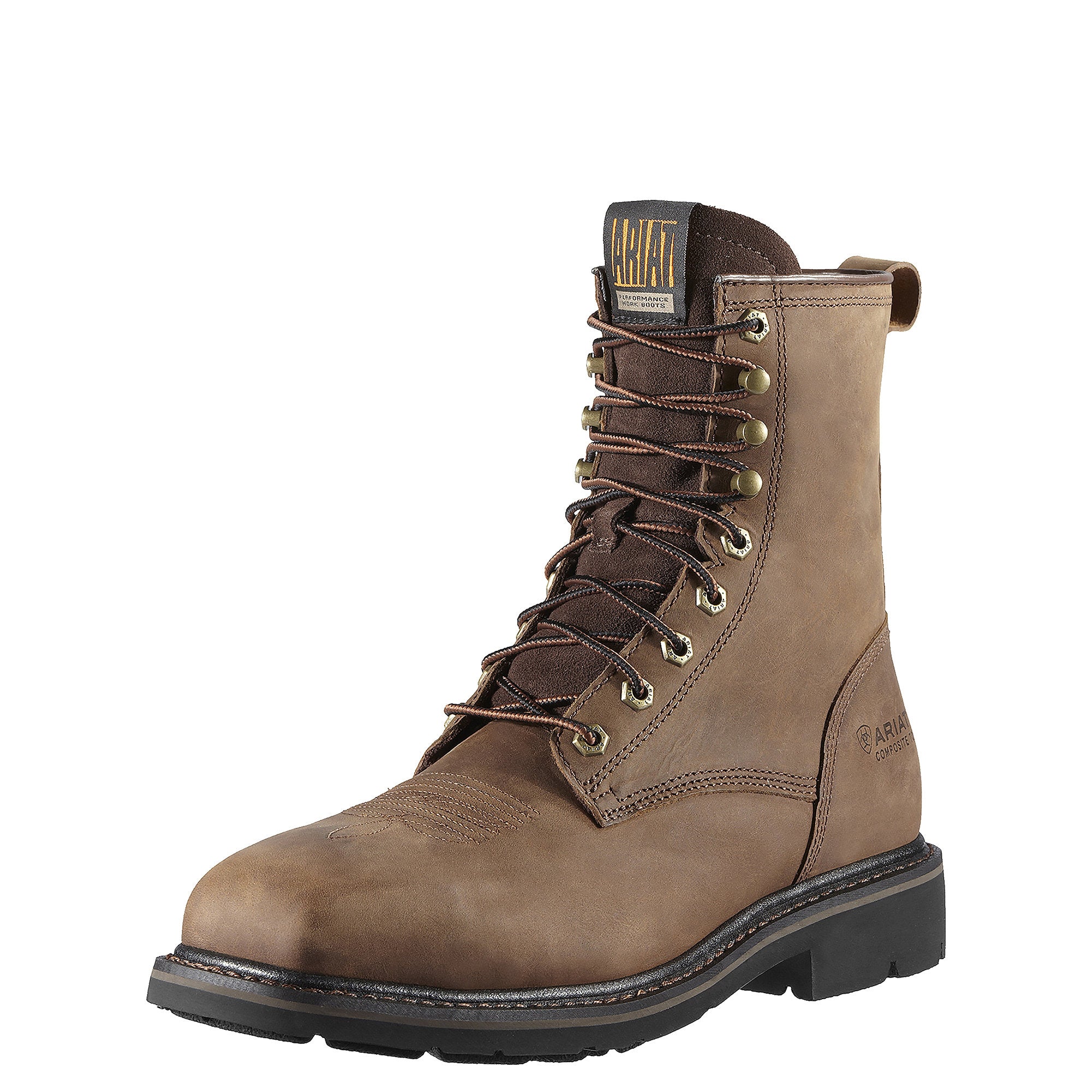 10011917 | Cascade 8" Wide Square Steel Toe Work Boots