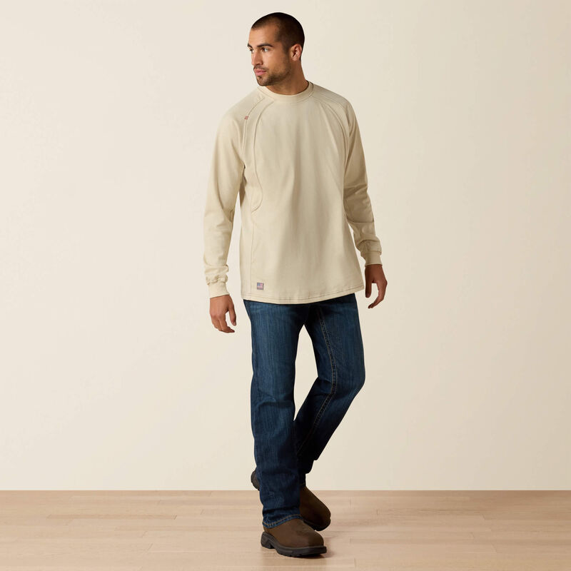10012254 | FR Work Crew T-Shirt in Sand