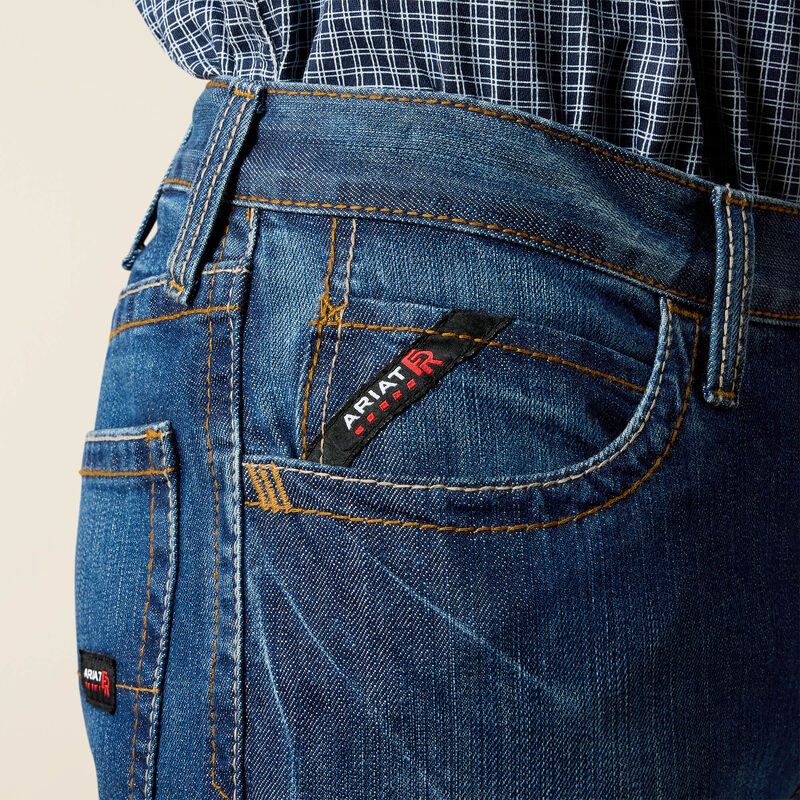 10012552 | FR M4 Relaxed Basic Boot Cut Jean in Flint Blue