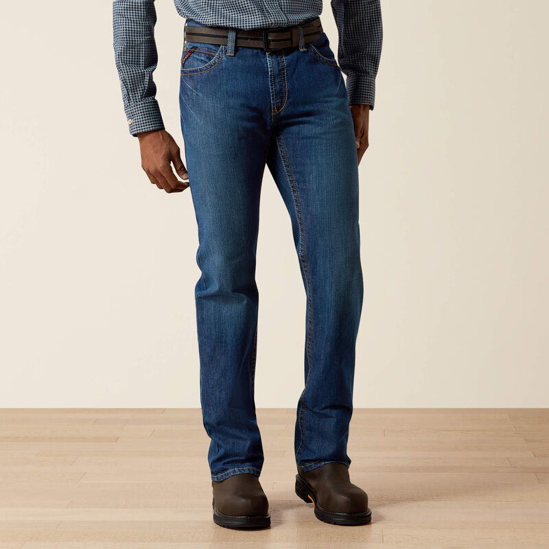 10012552 | FR M4 Relaxed Basic Boot Cut Jean in Flint Blue