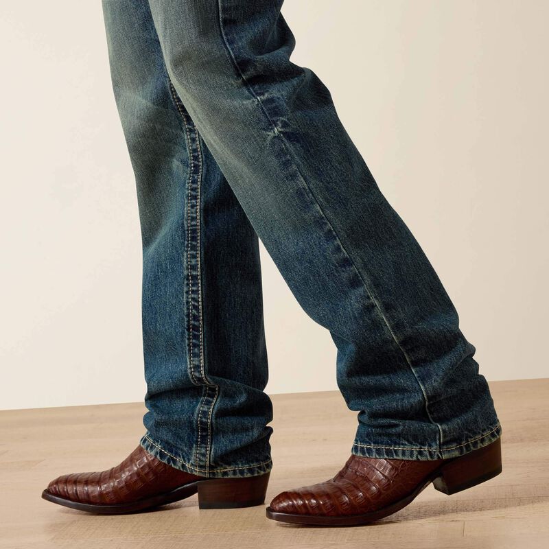 10012703 | Ariat NON-FR M5 Slim Gambler Stackable Straight Leg Jeans