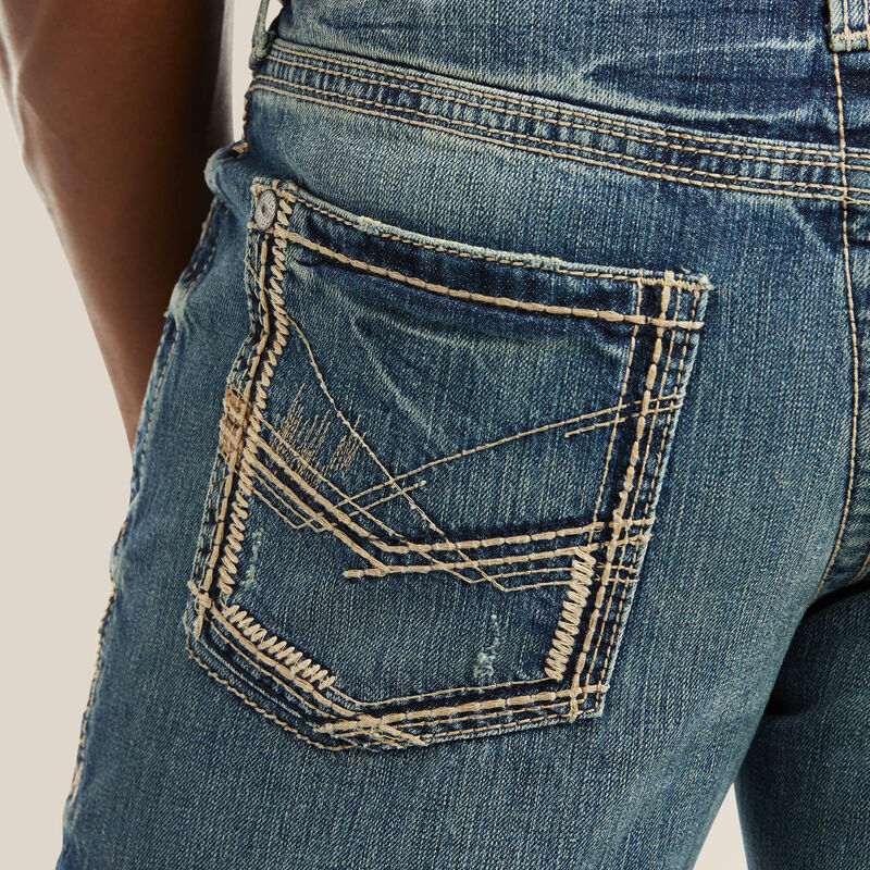 10012703 | Ariat NON-FR M5 Slim Gambler Stackable Straight Leg Jeans