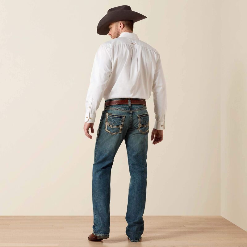 10012703 | Ariat NON-FR M5 Slim Gambler Stackable Straight Leg Jeans