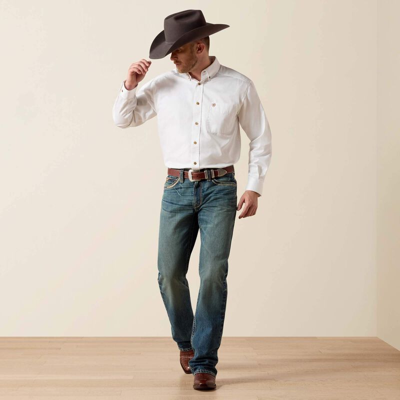 10012703 | Ariat NON-FR M5 Slim Gambler Stackable Straight Leg Jeans