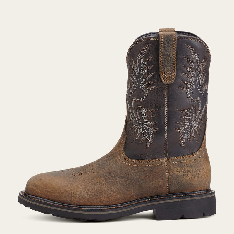 10012948 | Sierra Puncture Resistant Square Steel Toe Work Boots