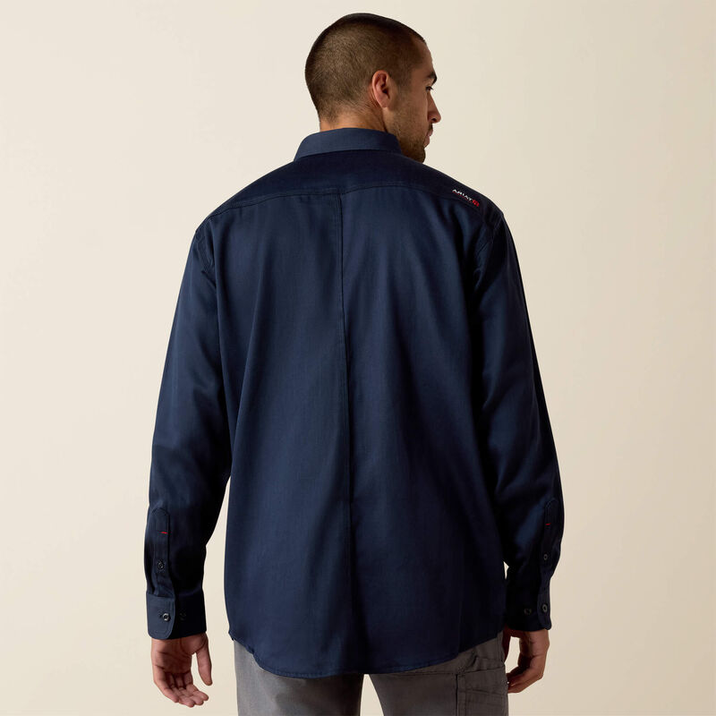 10018816 | FR Solid Work Shirt in Navy