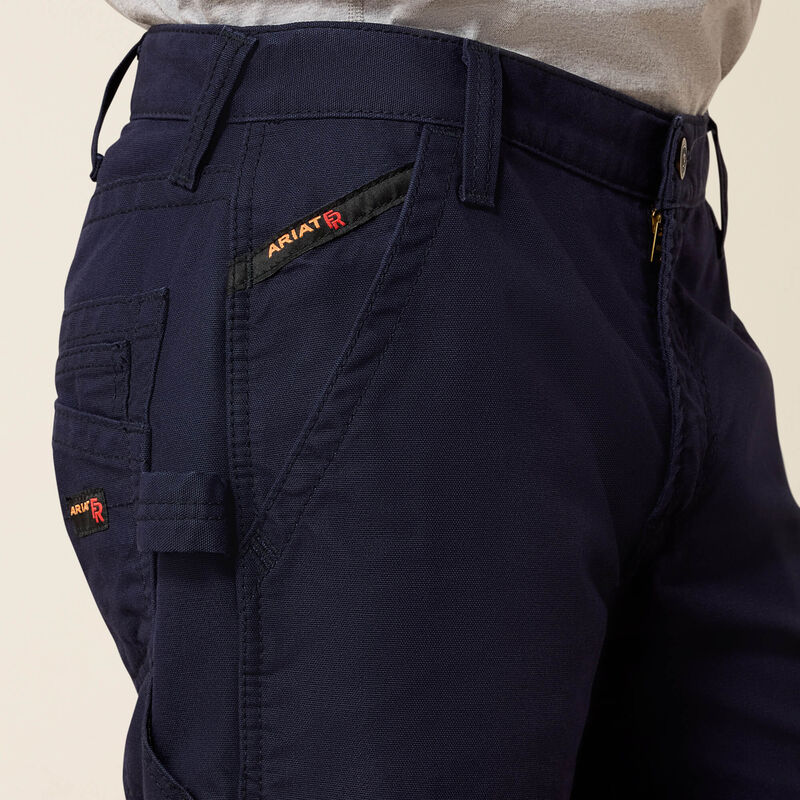 10019623 | FR M4 Relaxed Workhorse Boot Cut Pant in Navy
