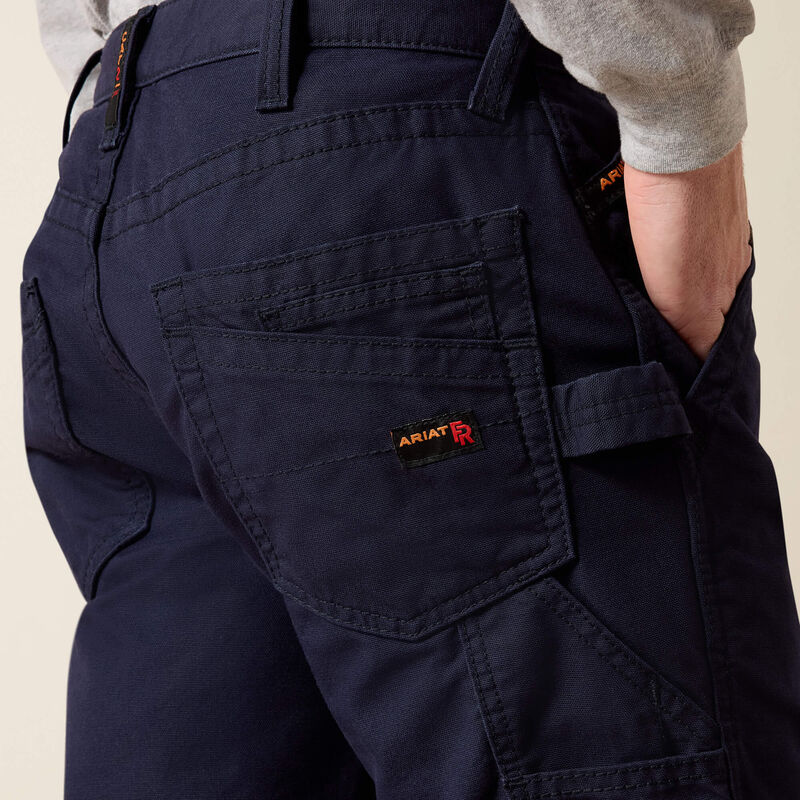 10019623 | FR M4 Relaxed Workhorse Boot Cut Pant in Navy