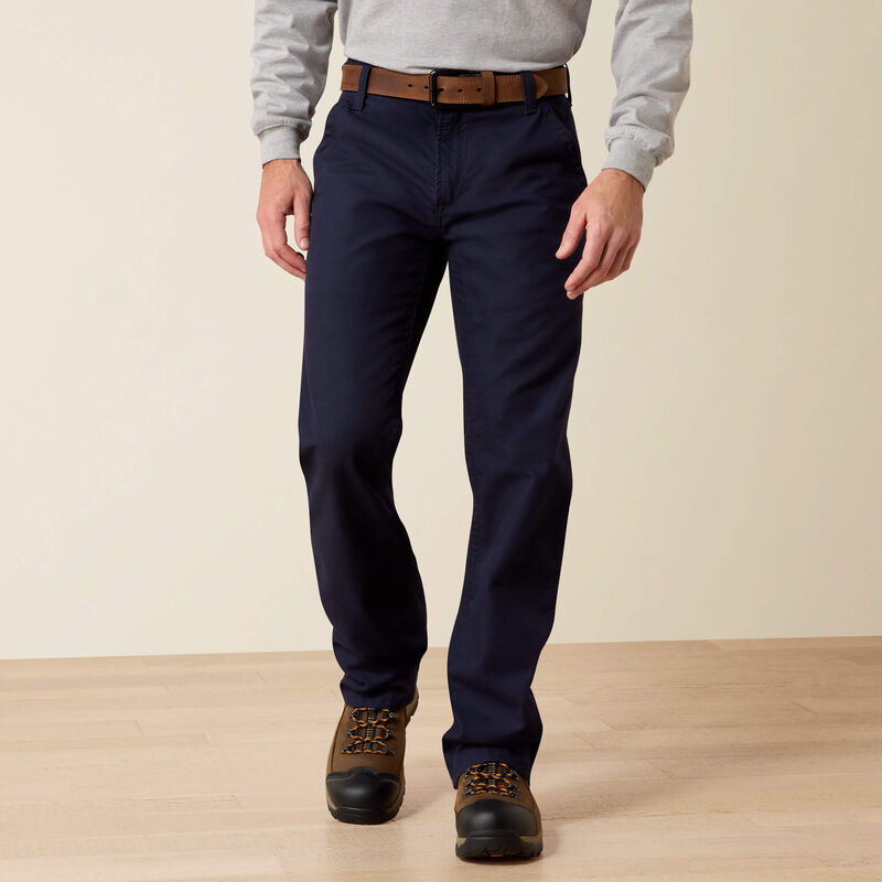 10019623 | FR M4 Relaxed Workhorse Boot Cut Pant in Navy