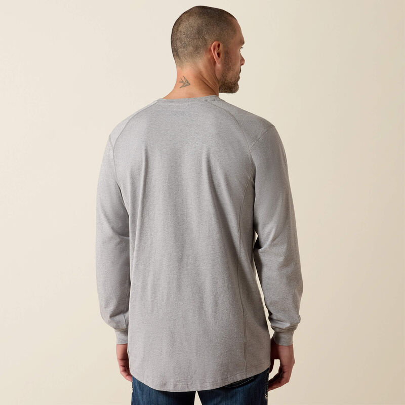 10022329 | FR Air Crew T-Shirt in Silver Fox Heather