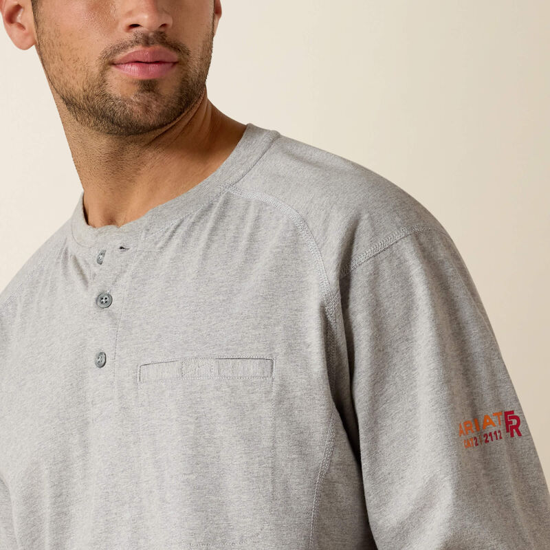 10022599 | FR Air Henley in Silver Fox Heather