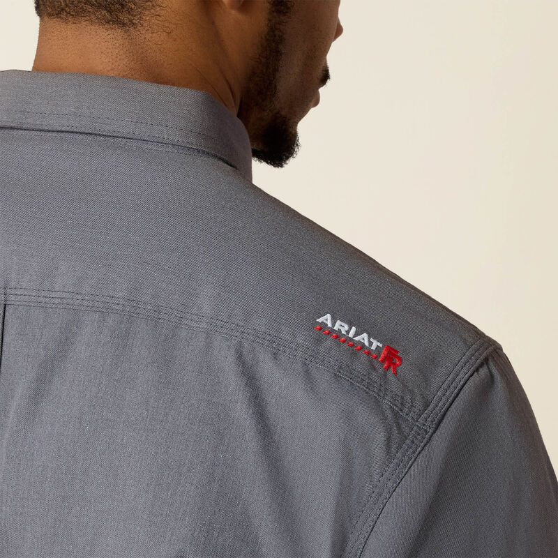 10025429 | FR Featherlight Work Shirt in Gunmetal
