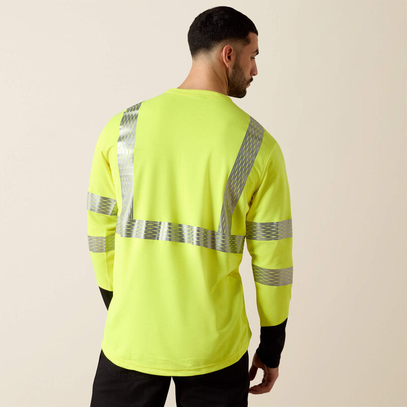 10025432 | FR Hi-Vis T-Shirt in Hi-Vis Yellow