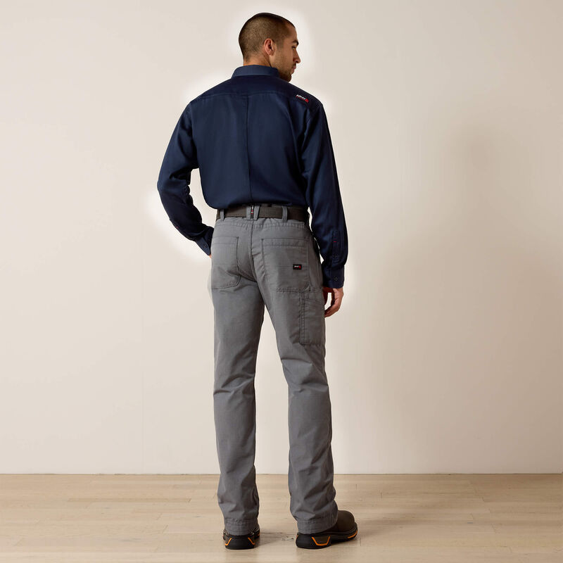 10026002 | FR M4 Relaxed DuraLight Ripstop Boot Cut Pant in Grey