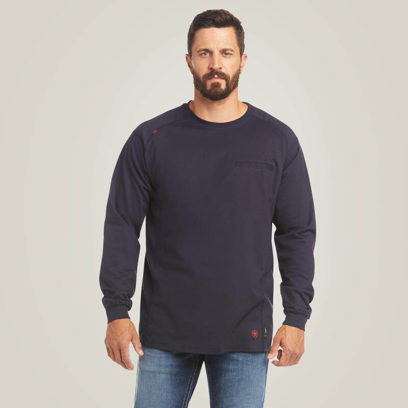 READY TO SHIP - SIZE 2XL TALL ★  10035555 | FR Air Life on the Line Graphic T-Shirt in Navy