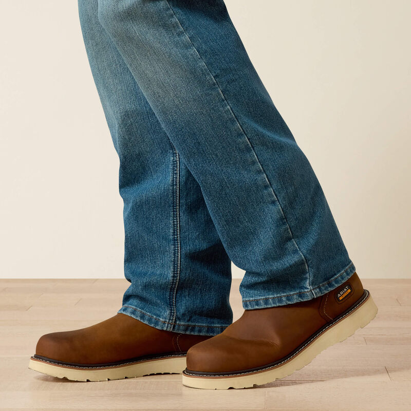 10039288 | Ariat NON-FR Rebar Edgewood M5 Stackable Straight Leg Jeans