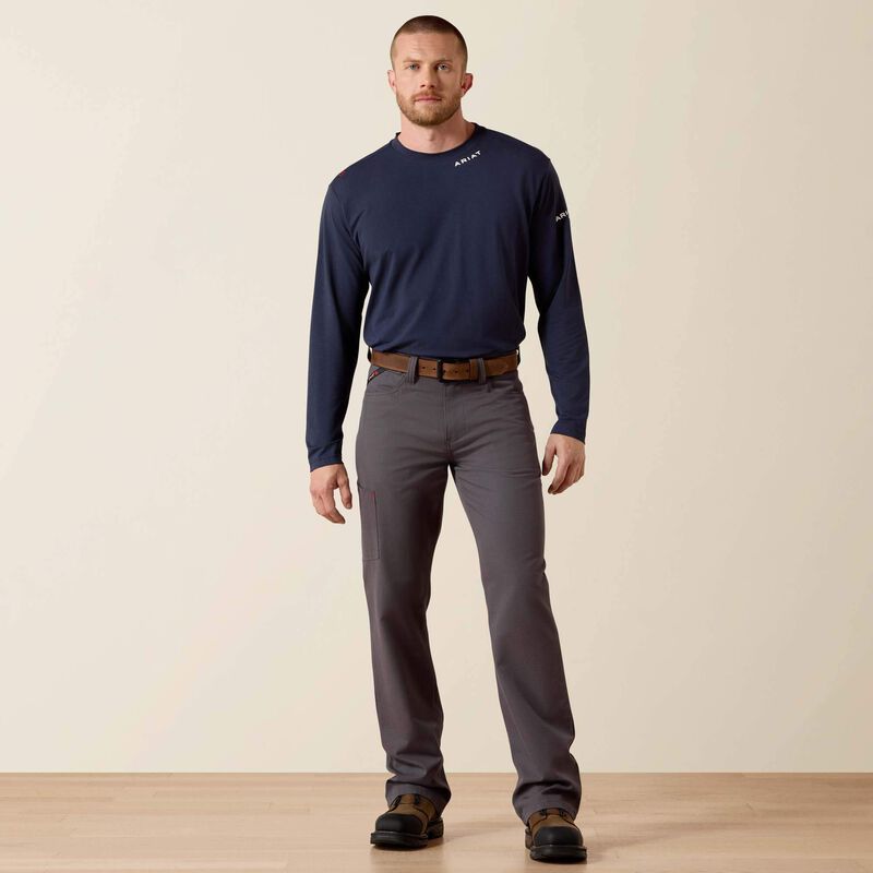 10043153 | FR M4 Relaxed Crossfire Straight Pant in Iron Grey