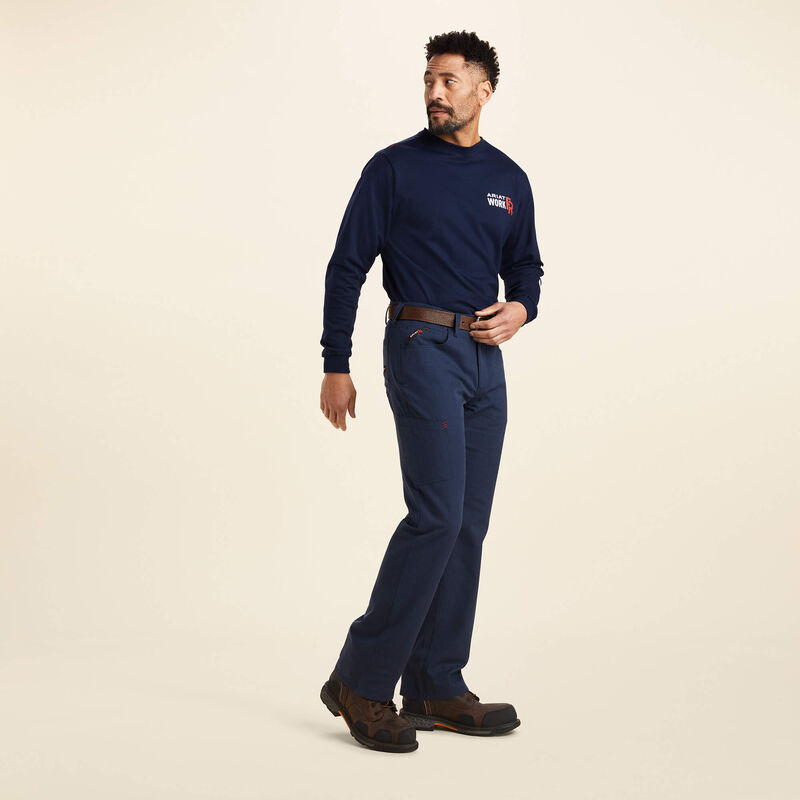 10043154 | FR M4 Relaxed Crossfire Straight Pant in Navy