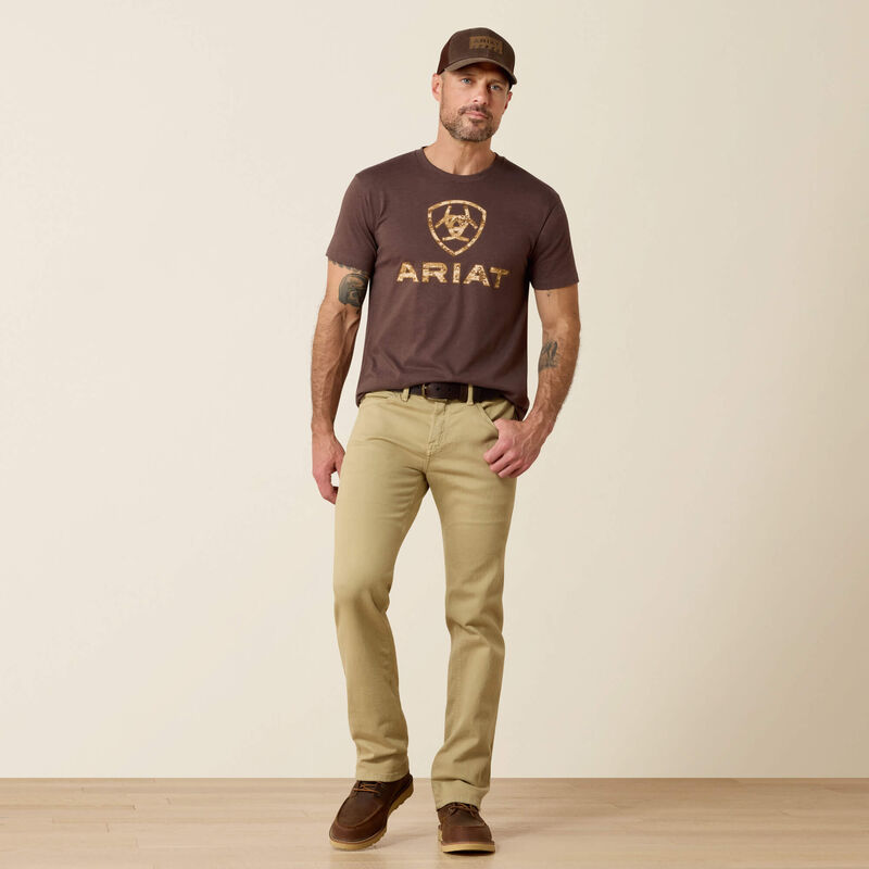 10044369 | Ariat NON-FR M7 Grizzly Straight Jean in Dark Khaki