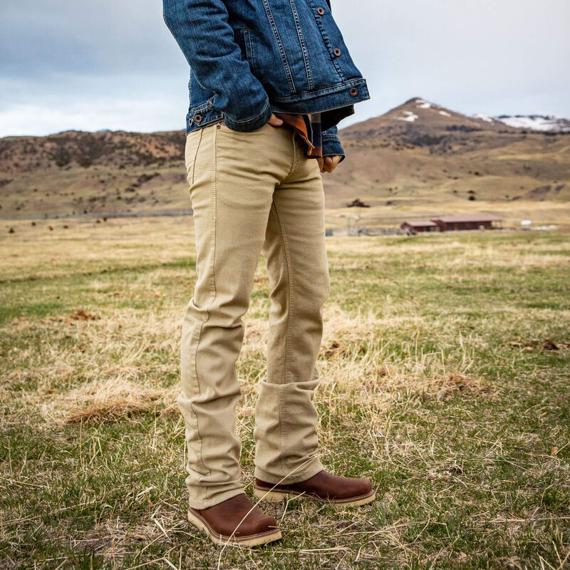 10044369 | Ariat NON-FR M7 Grizzly Straight Jean in Dark Khaki