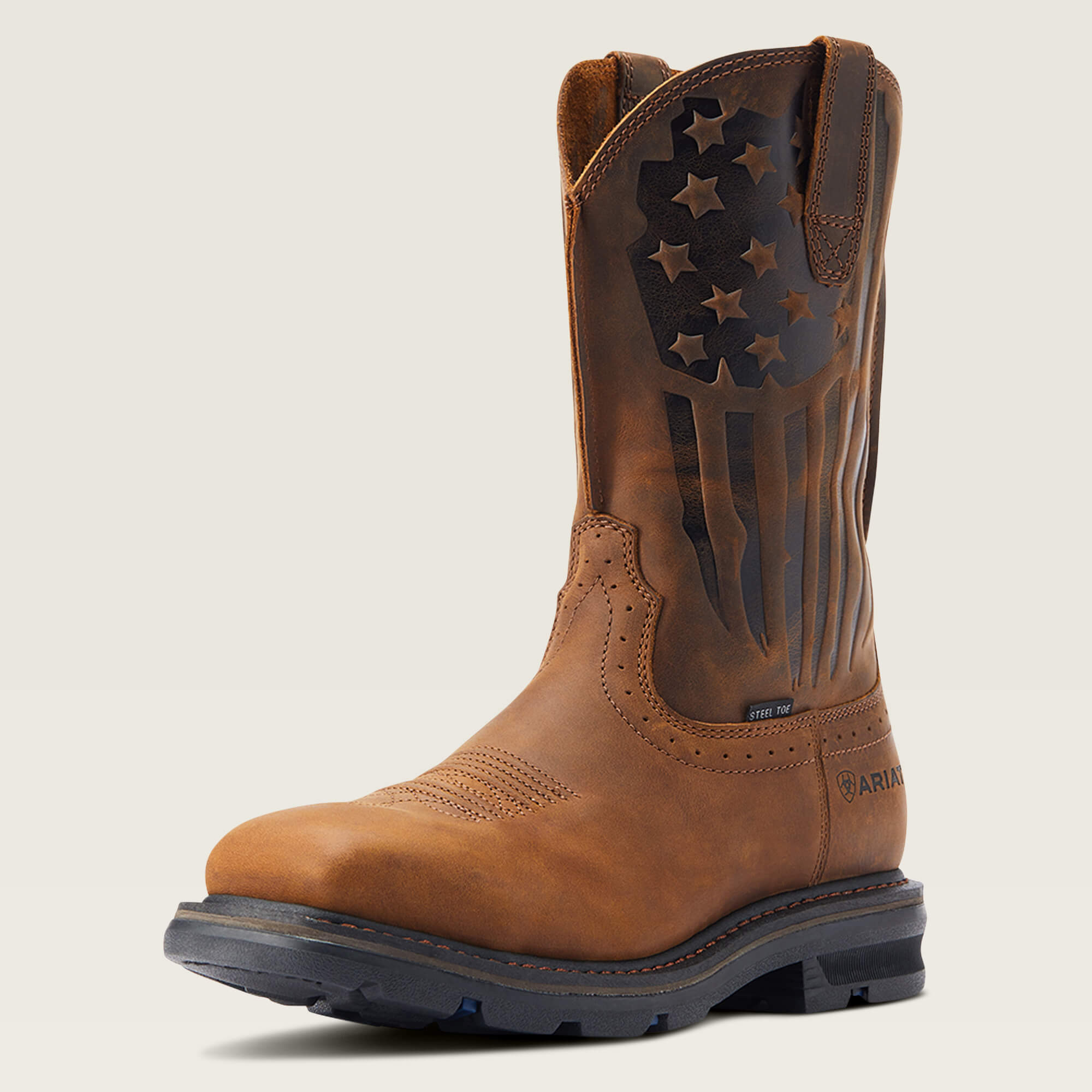 10044426 | Sierra Shock Shield Patriot Steel Toe Work Boots